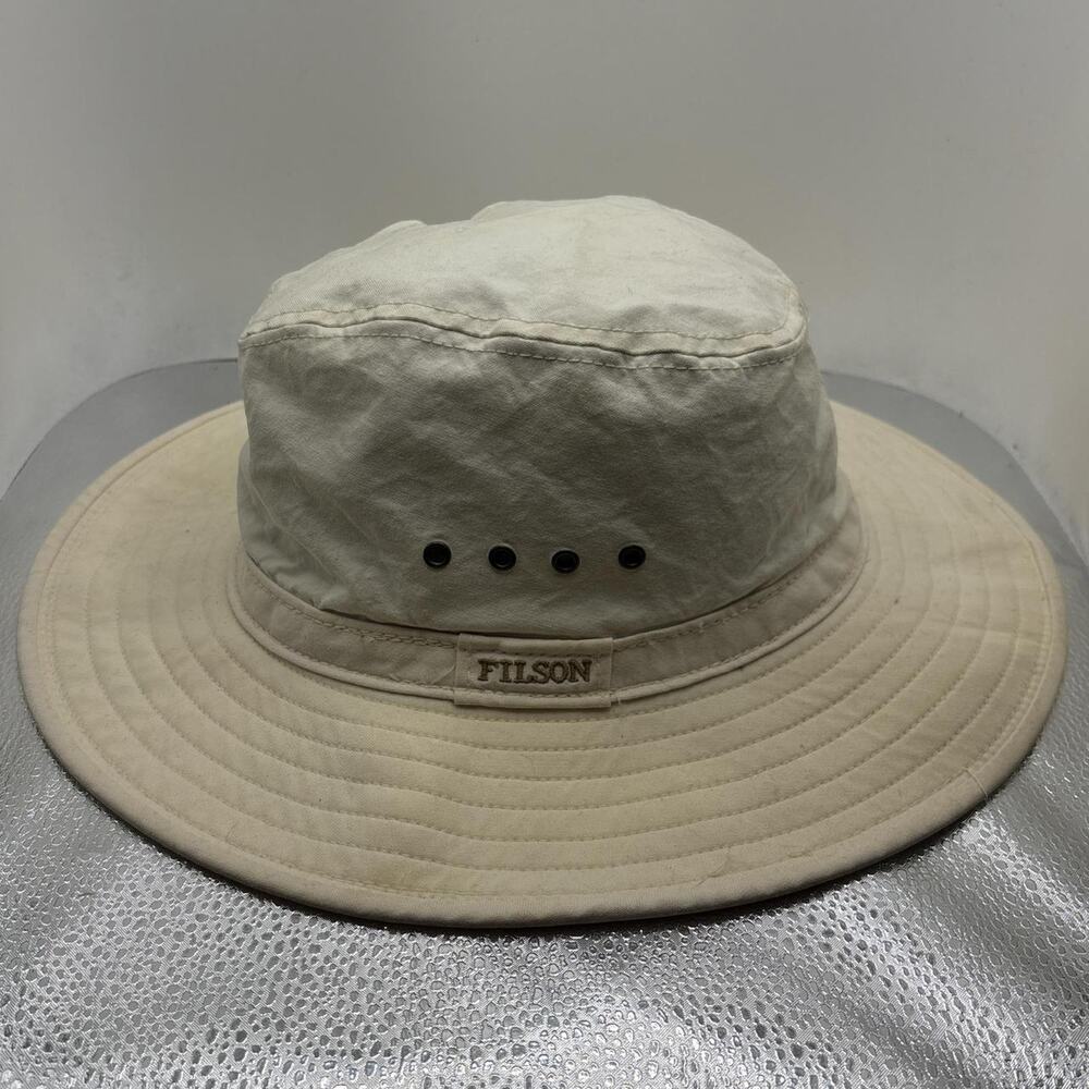 Filson Summer Packer Hat Desert Tan Packable USA Made Travel Outdoor